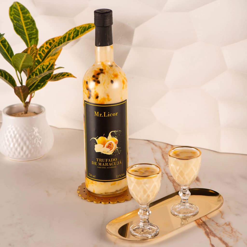 Maracujá Trufado com Chocolate Branco, 750 ml
